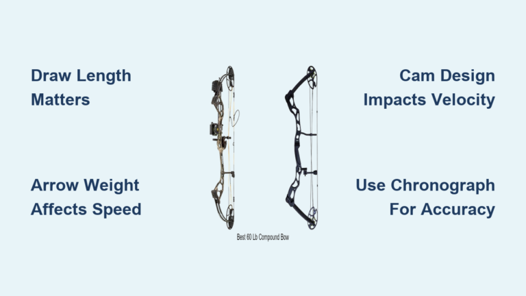 How Fast Does a 60 lb Bow Shoot? FPS Explained