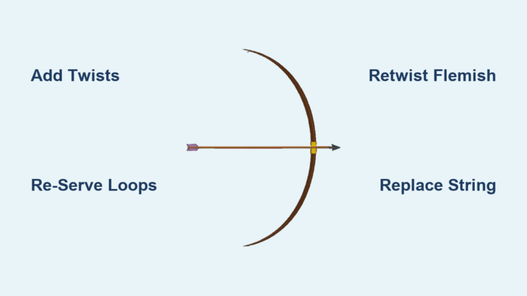 How to Shorten a Bow String: Quick Steps