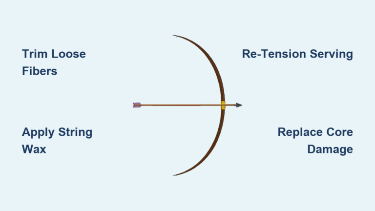 How to Fix Frayed Bow String | Quick Repair Guide