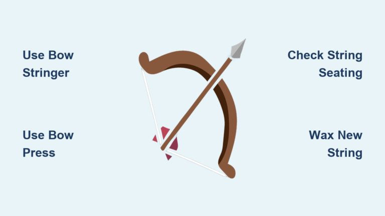 How to Restring a Bow and Arrow: Step-by-Step Guide