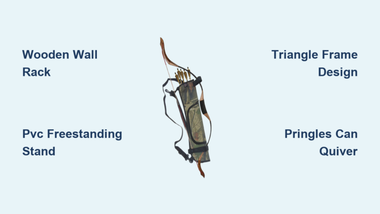 How to Make a Bow and Arrow Holder