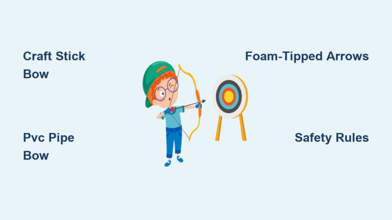 How to Make a Bow and Arrow for Kids