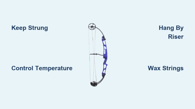 How to Store a Compound Bow Properly