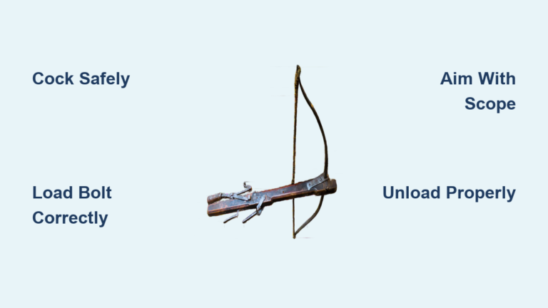 How to Use a Crossbow: Quick Steps