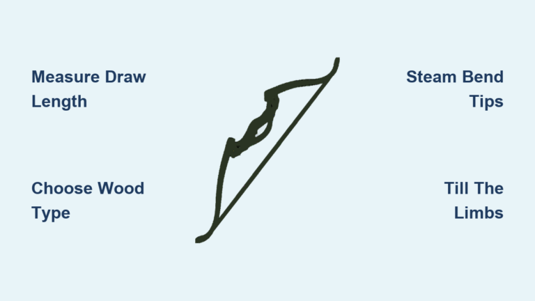 How to Make a Recurve Bow: Step-by-Step Guide