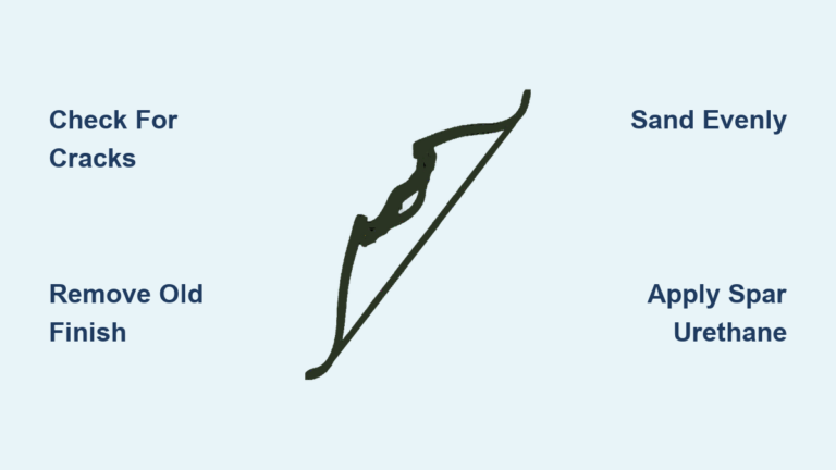 How to Refinish a Recurve Bow: Step-by-Step Guide