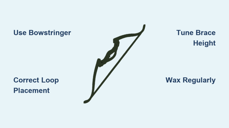 How to Restring a Recurve Bow: Step-by-Step Guide