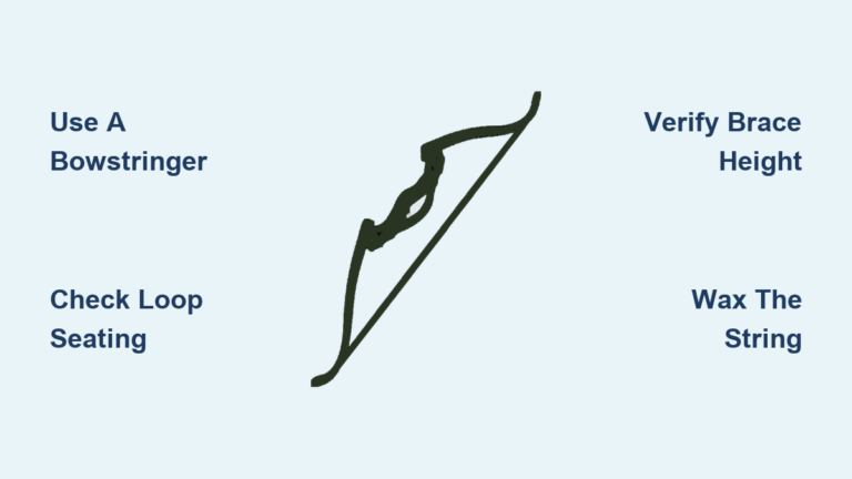 How to String a Recurve Bow: Quick Steps