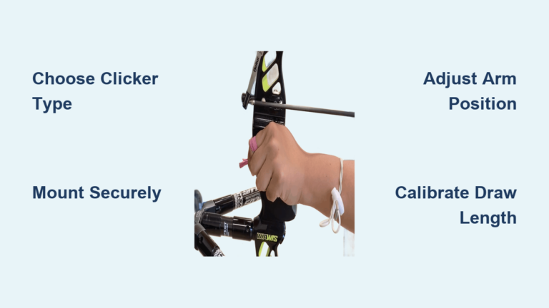 How to Install a Clicker on a Recurve Bow