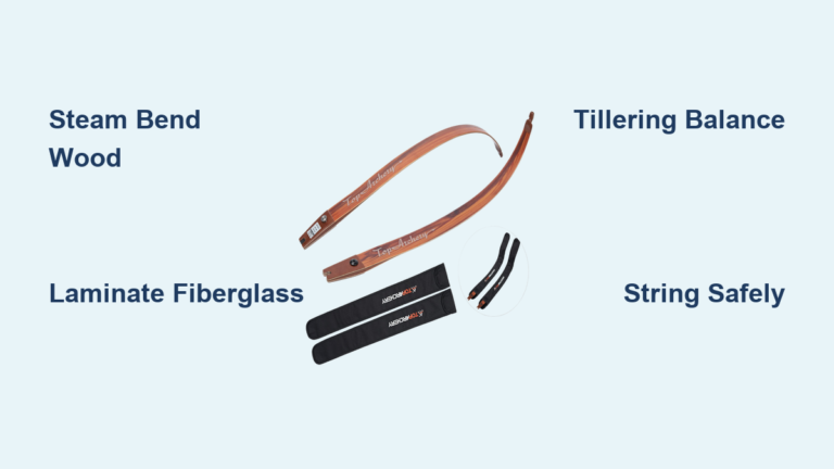 How to Make Recurve Bow Limbs