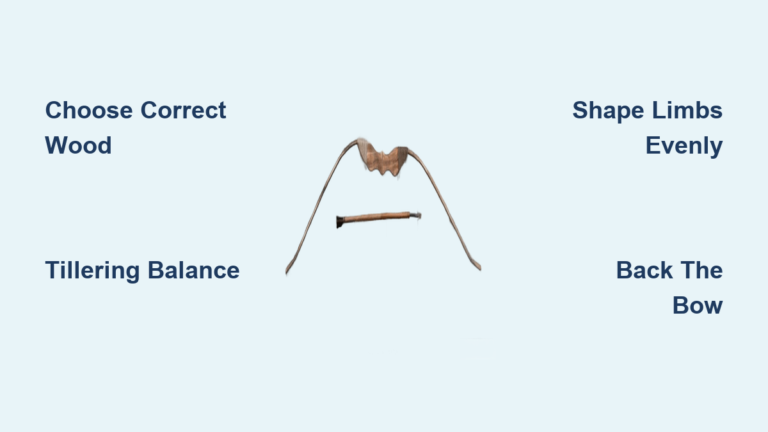 How to Make a Wooden Bow: Simple Steps